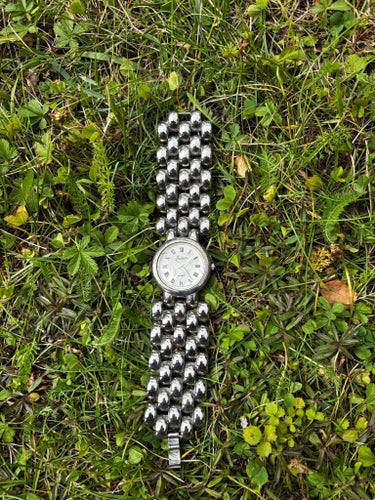 Jacmor Quartz Damklocka med Metallarmband