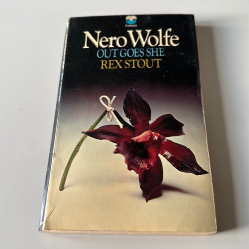 Nero Wolfe: Out Goes She av Rex Stout, okänt publiceringsår