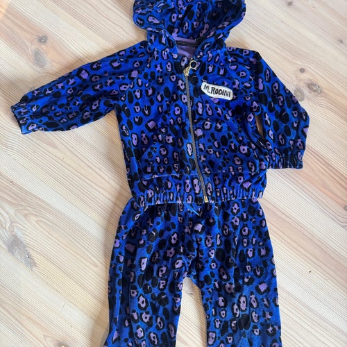 Mini Rodini velour set