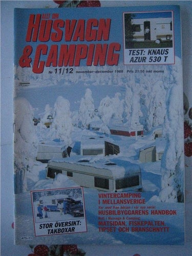 Allt om Husvagn & Camping Nr:11/12-1988