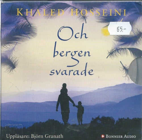 KHALED HOSSEINI - OCH BERGEN SVARADE - CD BOK