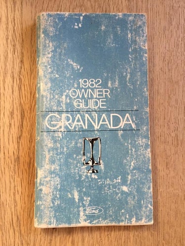 1982 Ford Granada Owner Guide
