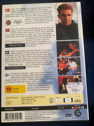 SOME GIRL. DVD KOMEDI 1998. UTGÅNGEN / OOP