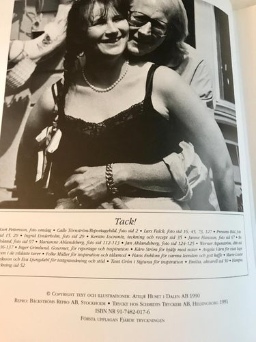 LENAS & GÖSTAS BOK! Lena & Gösta Linderholm 1991