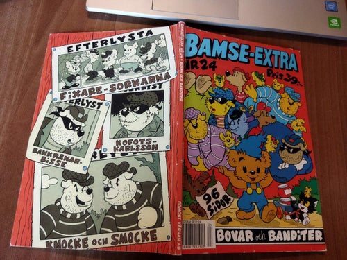Bamse Extra nr 24 Bovar och banditer. Very Good plus