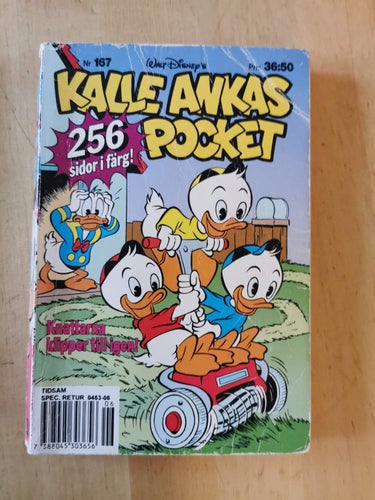 KALLE ANKAS POCKET - Nr 167 - Knattarna klipper till igen!
