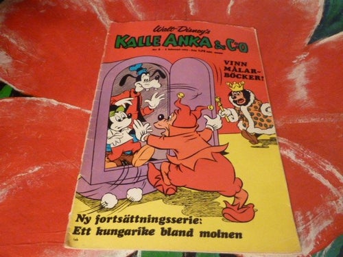 TIDNING, KALLE ANKA & CO, NR 6 - 1972