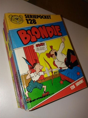 Seriepocket Blondie 128. Very Fine Plus