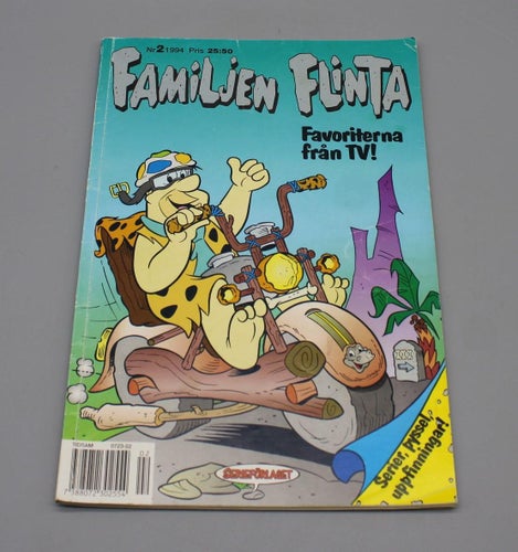 Serietidning - Familjen Flinta - Nr 2 - 1994