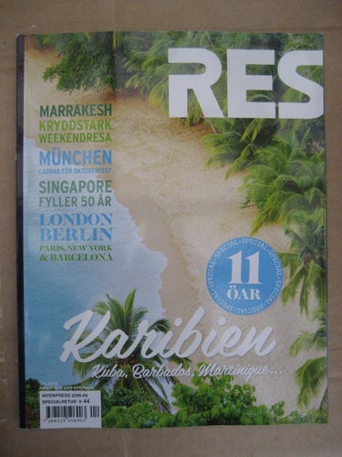 Res Nr:4-2015 (Karibien Special, Marrakesh, Munchen, Singapore)