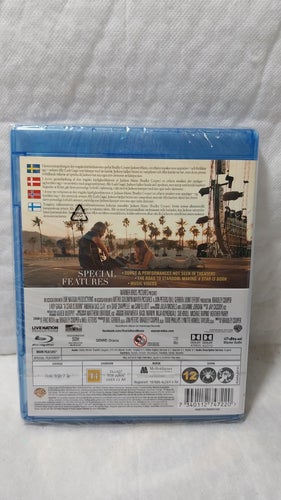 A Star Is Born Blu-Ray Oöppnad & Inplastad