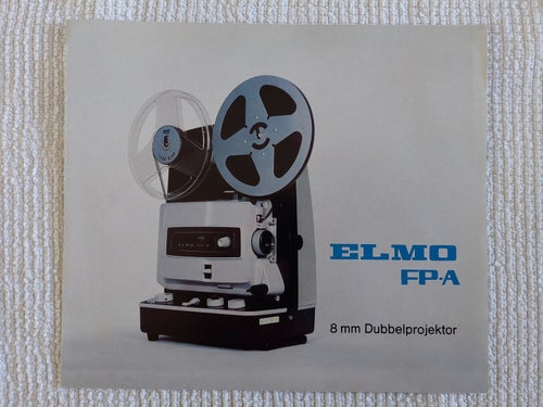 ELMO FP-A 8 mm Dubbelprojektor