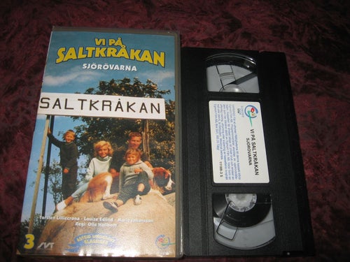 VI PÅ SALTKRÅKAN SJÖRÖVARNA (ASTRID LINDGRENS) VHS