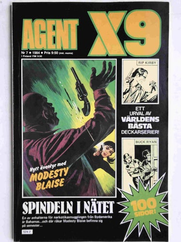 Agent X9 - 1984:7 VF-