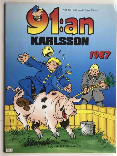 91:an Karlsson Julalbum 1987: FN (Variant 1)