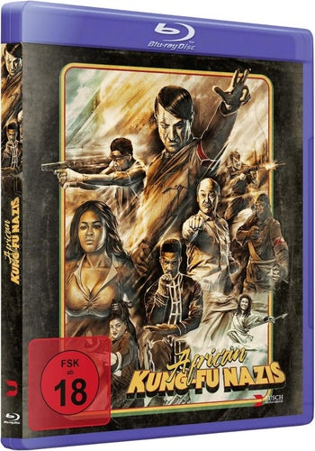 African Kung-Fu Nazis (2019 NY Blu-ray) Yoshito Akimoto, Sebastian Stein