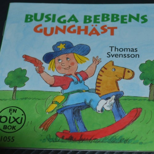 Pixibok Busiga Bebbens gunghäst