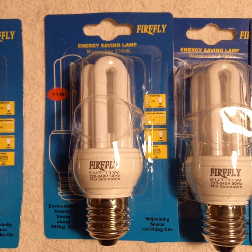 4-pack Firefly EUT-11W Energisparlampa