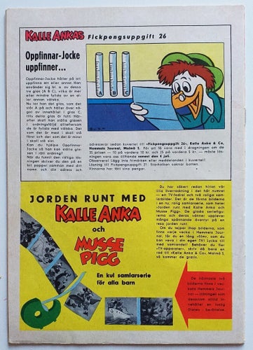 Kalle Anka & C:o, nr 26 1960