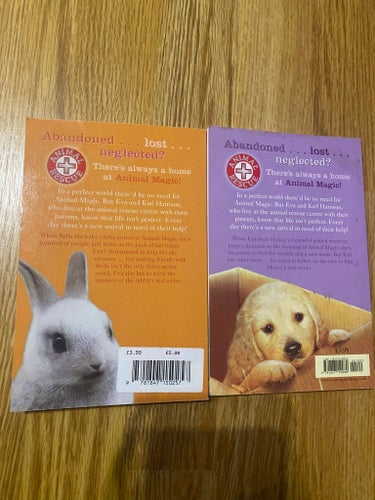 Bella the runaway rabbit & Honey the unwanted puppy av Tina Nolan