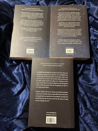 Femtio nyanser av mörker, Femtio nyanser av honom, Grey av E L James