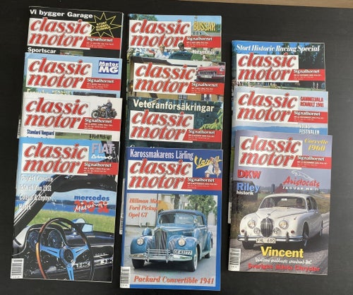 Classic Motor - Årgång 1991 - Komplett - Nyskick