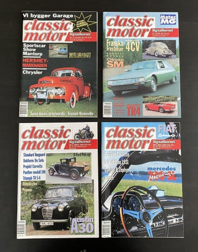 Classic Motor - Årgång 1991 - Komplett - Nyskick
