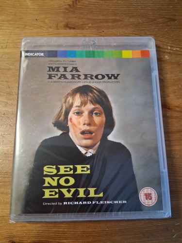 See no evil. Indicator. Inplastad blu-ray!
