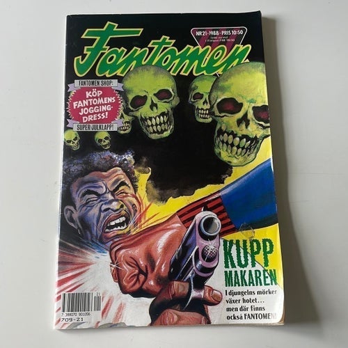 Fantomen serietidningar nummer 21-23, årtal 1988