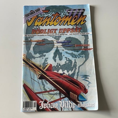 Fantomen serietidningar nummer 21-23, årtal 1988