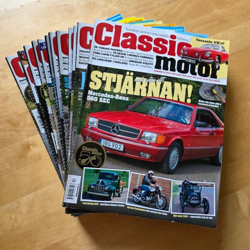 Classic Motor ~ hela årgång 2019 ~ veteranbilar klassiska bilar