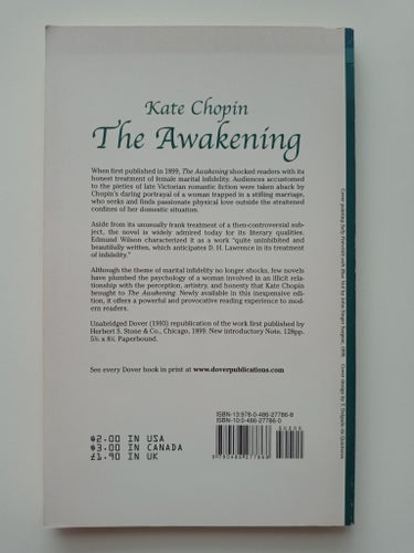 The Awakening av Kate Chopin, 1899