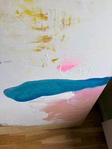 Original Abstract Painting 100 × 100 cm | Hand Painted