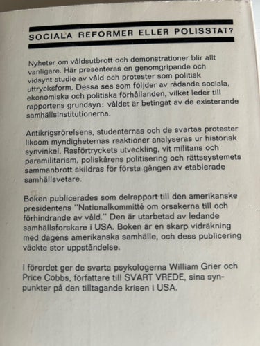 Protestpolitik i USA Skolnick-rapporten om våld och demonstrationer i