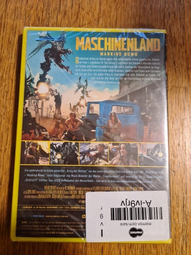 DVD: Maschinenland - Mankind Down (Action, Sci-Fi)- Inplastad
