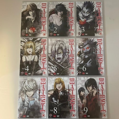 Death Note: Complete Series (9-disc DVD-samling)