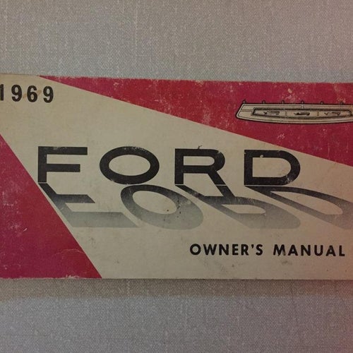1969 Ford Owner's Manual