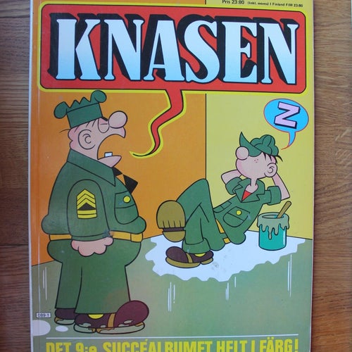 KNASEN ALBUM 1985 Det 9:e succéalbumet helt i färg