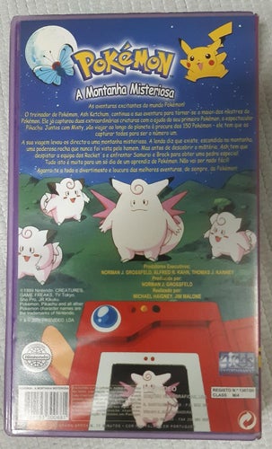 Pokémon Picatchu VHS PAL  the mysterious mountain