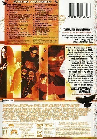 DVD: M:i-2 (Nyskick)
