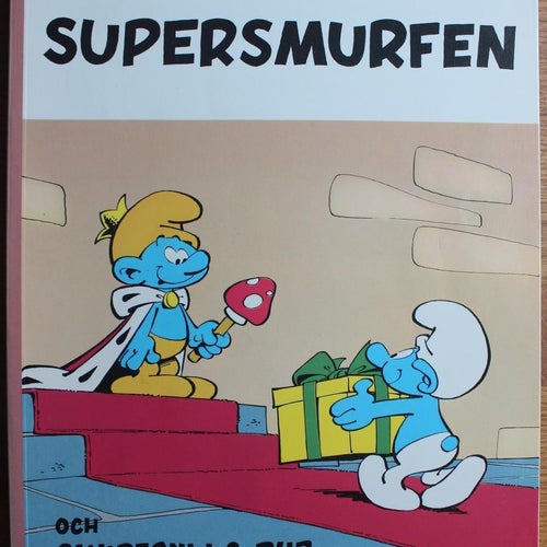 SMURFERNAS ÄVENTYR Supersmurfen i c-dur 1978 4:e upplaga