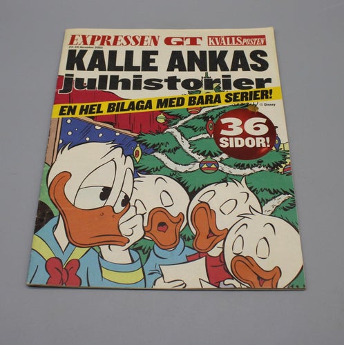 Serietidning - Kalle Ankas Julhistorier - Expressen Bilaga - 23-24 December 2002
