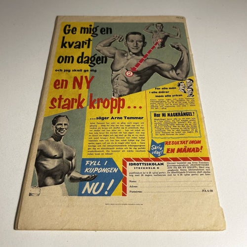 Fantomen nr 4 1959, bra skick! VG
