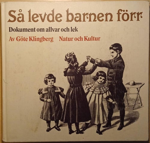 Så levde barnen förr: dokument om allvar och lek / Göte Klingberg