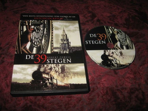 DE 39 STEGEN (ROBERT POWELL,DAVID WARNER,JOHN MILLS,KAREN DOTRICE) DVD