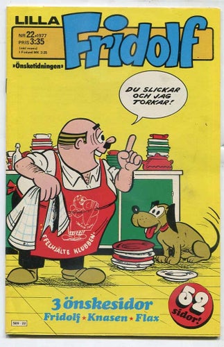 Lilla Fridolf 1977 nr 22 Hagbard Handfaste Knasen Flax