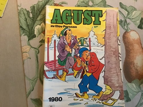 Agust och Lotta av Ingvar Persson,julalbum 1980
