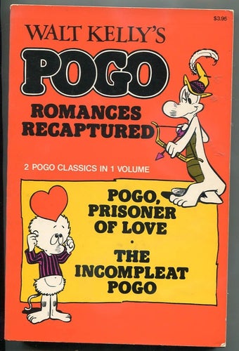 Pogo Romances recaptured book by Walt Kelly 1975 American pr
