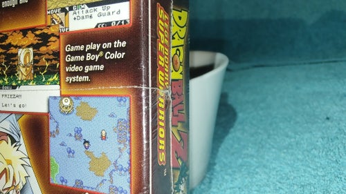 Ny inplastad Dragon Ball Z Legendary Super Warriors Game Boy Color