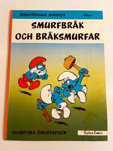 Smurfernas Äventyr , 1 :a upplaga !  Nr 8